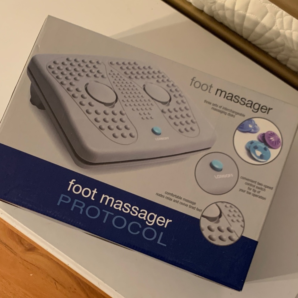 Foot Massager Protocol - Gray Foot Massager New in box. Never opened